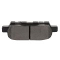 Rear D1393 Ceramic Disc Brake Pad Set With Hardware For Infiniti Q50 Q60 Q70 And Nissan Altima Maxima Rogue Sentra 370z Leaf Z 