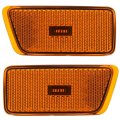 Front Side Marker Lights For Ford Bronco Sport 2021 2022 2023 2024 Driver And Passenger Pair Amber Led Replaces Fo2551148 