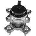 A-premium Rear Wheel Bearing And Hub Assembly With Abs 4-lug Compatible Scion Iq 2012 2013 2014 2015
