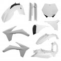 Full Plastic Kit White For Ktm 250 Xc-f 2011-2012 