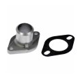 Engine Coolant Thermostat Housing For Chevy C2500 K2500 Suburban 1996 1997 1998 1999 Metal Natural 90 Degrees Neck Angle 1 5 In