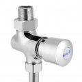 Walfront Toilet Urinal Flush Valve Llave Mingitorio Button Type Manual Delay Automatic Shutoff