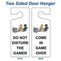 Compliancesigns Com Do Not Disturb The Gamer Come In Game Over Door Hanger Sign 8x3 Inch Plastic For Dining Hospitality Retail 