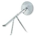 School Bus Exterior Blind Spot Mirror 28063 Vertical Mount Assembly Convex Glass Silver Metal 8 In Size Front Position 