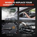 A-premium Engine Camshaft Position Sensor Compatible With Nissan Altima 2019-2020 Rogue Sport 2017-2020 Sentra 2017-2019 Juke