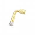 X Autohaux 4pcs Tire Valve Stem Extension Tool 2 Flexible Dual Extender Pipes1cm 8 3 2 90 Degree Adapters For Car Truck