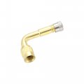 X Autohaux 4pcs Tire Valve Stem Extension Tool 2 Flexible Dual Extender Pipes1cm 8 3 2 90 Degree Adapters For Car Truck