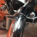 Topteng Motorcycle Bull Bar Light Foglight Mount Bracket 30-35mm Adjustable Clamp Guard