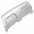 Kuafu Rear Bumper Skid Plate Compatible With 2014-2017 Land Rover Range Sport Plastic Pp Painted Silvery