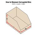 Aviditi Binmt2k Open Top Bin Boxes X 12 4 1 2 Kraft Pack Of 50 