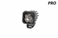 Diode Dynamics Stage Series C1 White Pro Standard Led Pod One Wide W Red Backlight