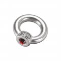 Uxcell Lifting Eye Nut M4 Female Thread 304 Stainless Steel Round Shape For Rope Fitting Pack Of 8