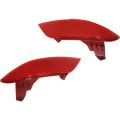 Rear Bumper Reflector Pair For Honda Hr-v 2016 To 2022 Driver And Passenger Side Dot Certified Ho1184109 Ho1185109 Replaces 