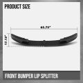 Front Bumper Lip Splitter Spoiler Fit Bmw 3 Series 4 Door Sedan And 5 Wagon 2012-2018 Not Model With Regular Non-m Sport