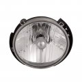 Headlightsdepot Chrome Housing Halogen Headlight For Jeep Wrangler 2007-2018 Includes Left Driver Side Headlamp 