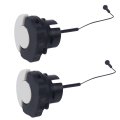 Huyur 2pcs Gas Fuel Cap For Stihl Ms230 Ms240 Ms250 Ms260 Ms340 Ms360 Ms380 Ms381 Chainsaw 0000 350 0525