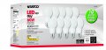 Satco S11400 9w A19 Led 3000k Medium Base 360 Deg Beam Spread 40-bulbs