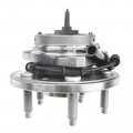 A-premium Front Left Wheel Bearing And Hub Assembly With Abs 5-lug Compatible Ford Freestar 2004-2007 Mercury Monterey