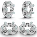 5x4 Wheel Spacers Compatible For Fx35 2003-2012 G35 2003-2008 G37 2008-2013 4x 15mm 5 Lug Hub Centric With Studs 12x1 25 Bore 