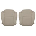 44 Sand Beige Tan Driver Passenger Side Bottom Replacement Microfiber Leather Seat Covers For Toyota Tundra Sequoia Based Sr5 