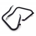 Httmt- Us-tghd-sg04-i-bk- Saddlebag Bracket Guard Crash Bar Compatible With H-d Touring Electra Glide 14-18
