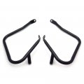 Httmt- Us-tghd-sg04-i-bk- Saddlebag Bracket Guard Crash Bar Compatible With H-d Touring Electra Glide 14-18