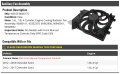 Engine Cooling Radiator Fan Assembly Compatible With 2012-28 Chevy Sonic 1 6l 1 8l 4-cylinder Models Front Manual Temperature