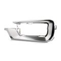 Fog Light Cover Molding For Gmc Acadia 2013 2014 2015 2016 Driver Side Front Satin Chrome Plastic Replacement 22814530 