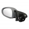 Ocpty Gray Driver Side View Mirror Primed With Power Adjustment Heated Signal Puddle Lamp Manual Folding W Cover Compatible For