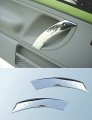 Avanzato Interior Chrome Door Handle Cover Trim Bezel Guard For 99-10 Volkswagen Beetle 