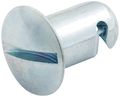 All19290 Aluminum Quick Turn Oval Head Button 7 16 X 0 55 In Silver Machined Finish Pack Of 10 