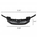 G-plus Front Bumper Cover Grille Replacement Compatible With 2016 2017 Honda Accord Sport Usa