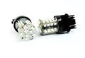 Ledin A Pair Of Amber 3156 40 Smd Led Parking Light 3157 3457 3057 
