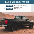 Kuafu Dashboard Border Compatible With 1999-2006 Gmc Sierra Chevy Silverado Suburban Tahoe Black Abs Plastic