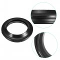 Uxcell 1 Set 50mmx37mmx11mm Motorcycle Front Fork Shock Oil Seal And Dust For Honda Cbr250ra