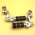 Smt-chrome Regular Footpeg With 1 25mm Clamps Compatible Suzuki Vl1500 Vl800 Vz800 Vl125 Vl250 Vs1400 Vz1500 Intruder M800 C800