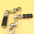 Smt-chrome Regular Footpeg With 1 25mm Clamps Compatible Suzuki Vl1500 Vl800 Vz800 Vl125 Vl250 Vs1400 Vz1500 Intruder M800 C800