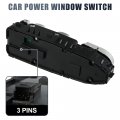 X Autohaux 2059056811 Car Master Power Window Switch Driver Side For Mercedes-benz Glc300 C350e C63 Amg 2016-2018 Black
