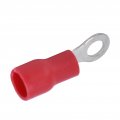 1000pcs 22-22 Gauge Ring Insulated Electrical Wire Terminals Crimp Connectors Red