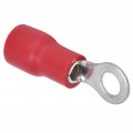 1000pcs 22-22 Gauge Ring Insulated Electrical Wire Terminals Crimp Connectors Red