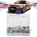U-clips Fastener Trim Kit 200pcs U-type Clips With Self Tapping Screws Car Retainer For Motor Vehicles