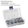 U-clips Fastener Trim Kit 200pcs U-type Clips With Self Tapping Screws Car Retainer For Motor Vehicles