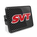 Ipick Image Compatible With Ford Svt Uv Graphic Carbon Fiber Look Metal Face-plate On Abs Plastic 2 Tow Hitch Cover