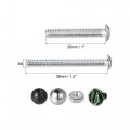 Uxcell Light Crossbar Kit 4 Inch Cross-shaped Mounting Bracket Universal Lighting Fixture With Screws And Nuts 2pcs