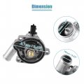 X Autohaux No 25200455 55579010 Aluminum Engine Coolant Thermostat Housing Water Inlet Assembly For Chevrolet Cruze Sonic Trax