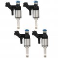 Ocpty 6 Holes 4pcs Replacement Fuel Injectors Compatible For 2012-25 Bmw 118i 1 6l 2010-2015 Mini Cooper 1 2011-2016 Countryman