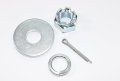 Brake Drum Attachment Kit For Kawasaki Mule 2510 30 40 Includes Castle Nut 1 Spring Washer 1 Flat 1 Cotter Pin