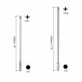 Uxcell Phillips Screwdriver Bit 200mm Ph2 150mm Ph1 1 4 Hex Shank For Exact Screw Or Unscrew