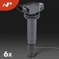 A-premium Set Of 6 Ignition Coil Pack And Iridium Spark Plugs Compatible With Toyota 4runner 2003-2009 Tundra 2005-2011 4 0l
