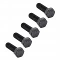 Uxcell 1 2 -13 1-3 4 Hex Head Screw Bolts Fastener Grade 5 Unc Carbon Steel Black 5pcs